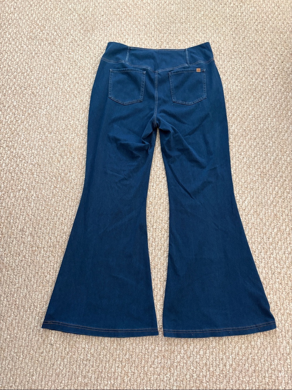 Halara Flex High Waisted Crossover Wide Leg Jean - Picture 9 of 16